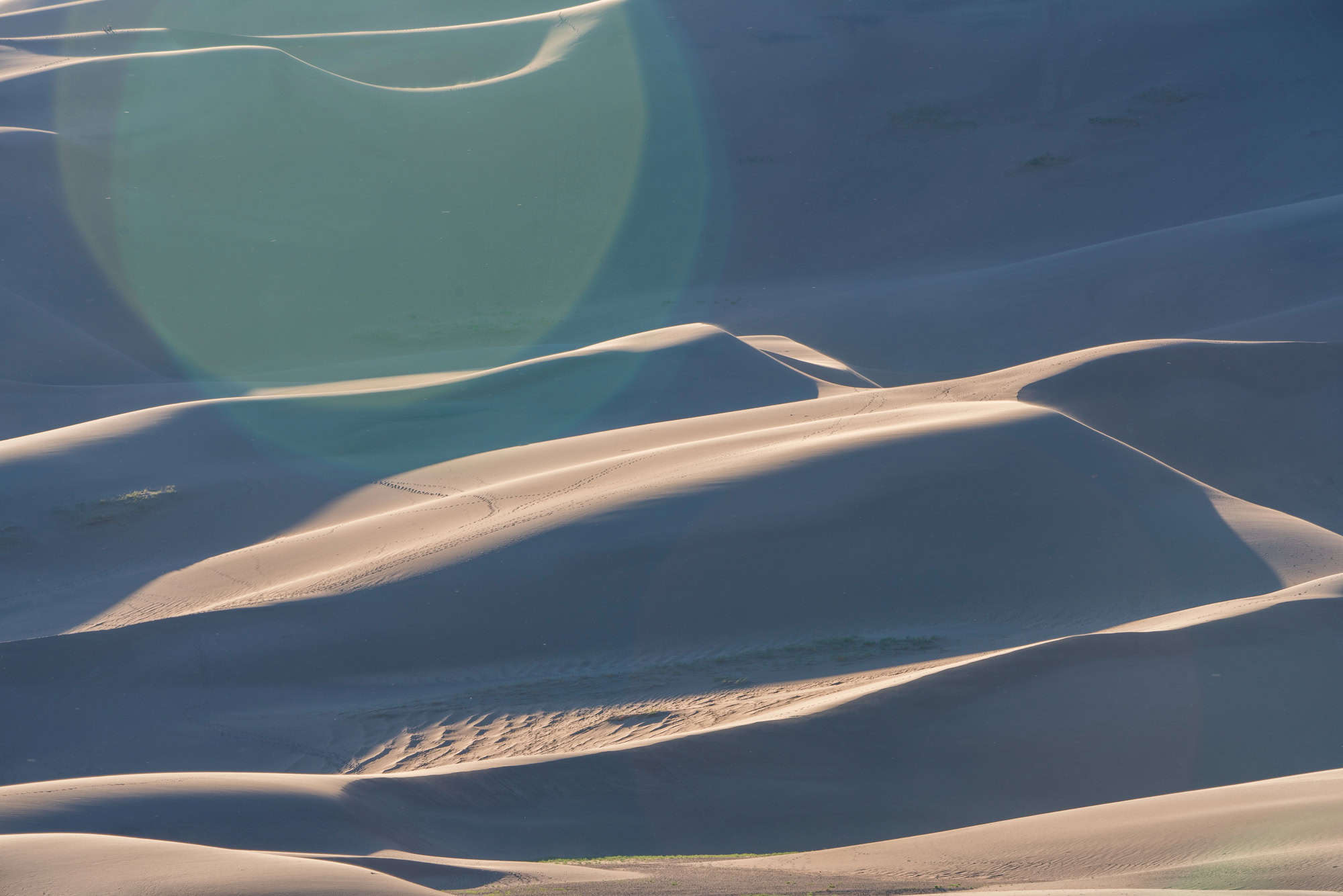 Shifting sand dunes, Great Sand Dunes National Park, Colorado