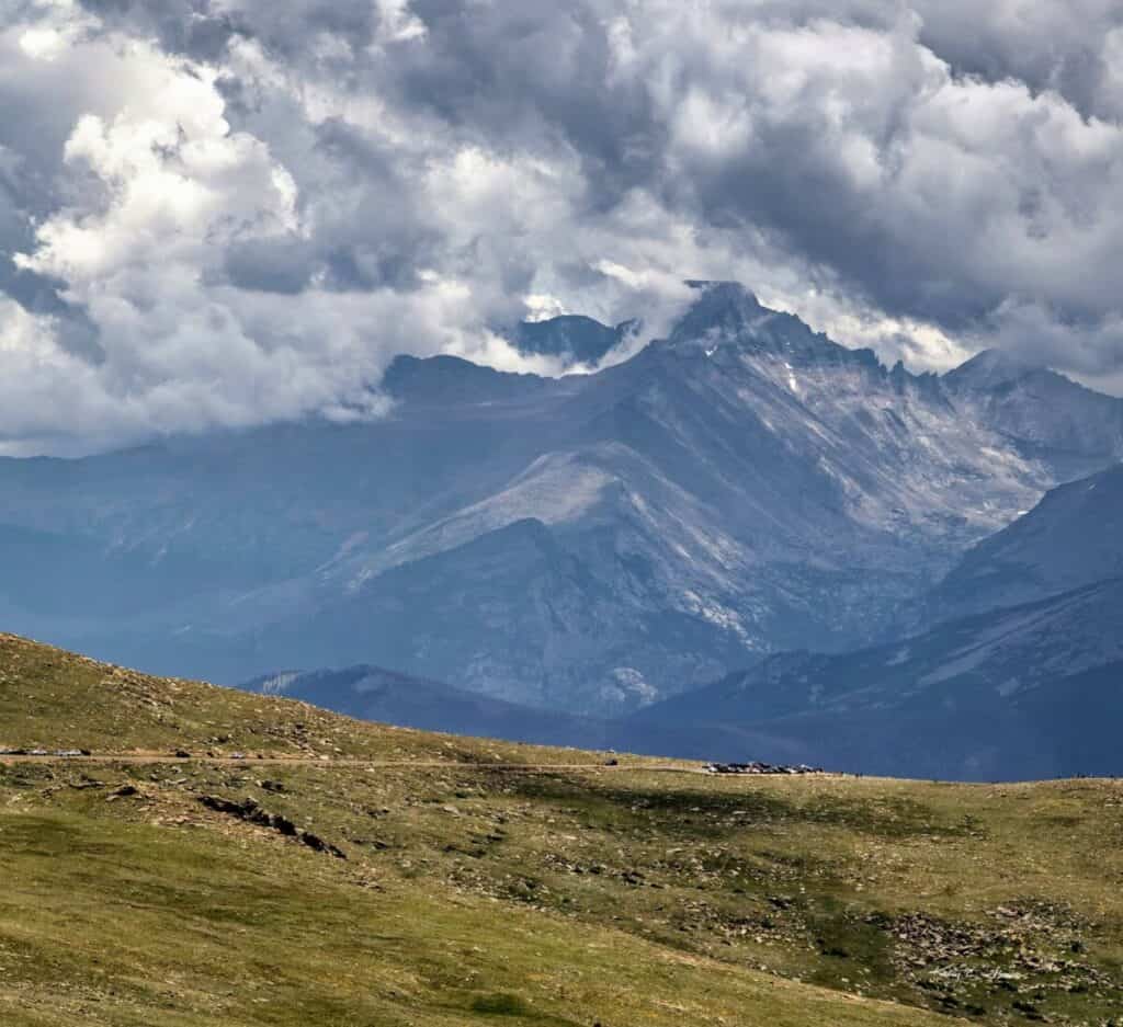 Long's Peak in Rocky Mountain National Park by Kelly Jones