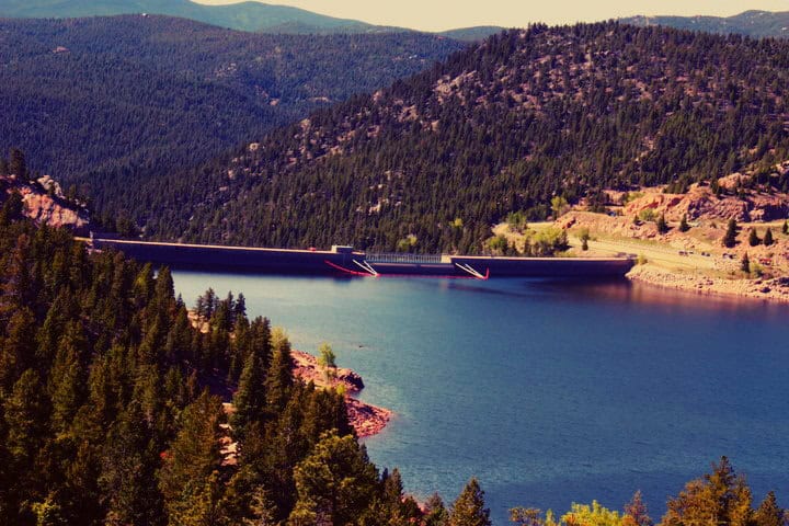 Gross Reservoir Near Longmont, Colorado