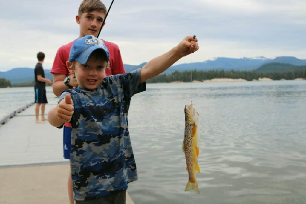 Kids Fishing at Longmont Lakes