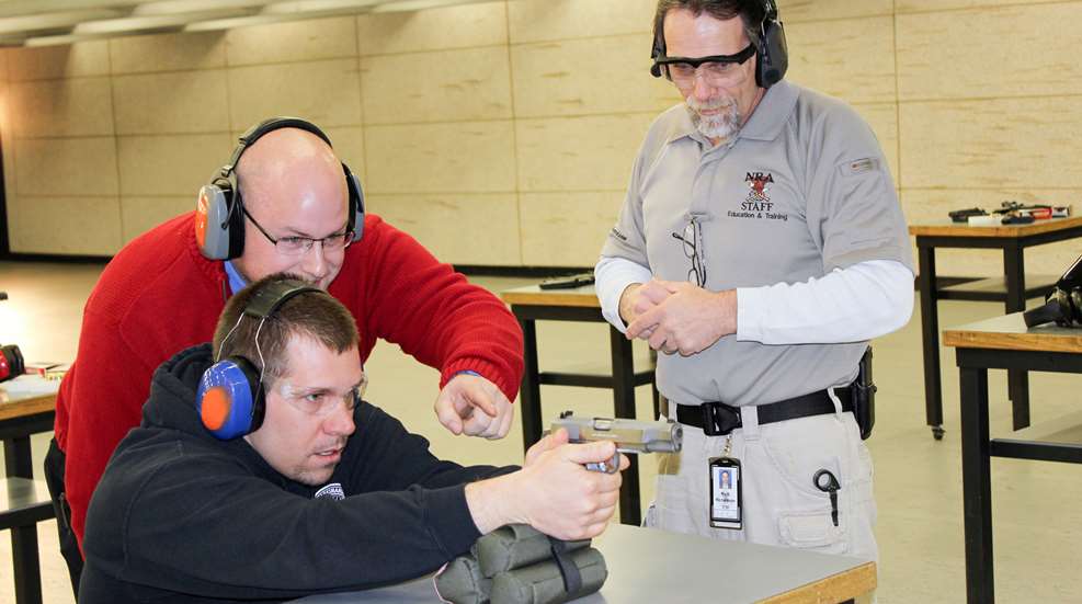 Range Safety Officer Training at Gun Range