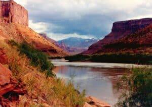 Colorado River Fisher Towers Utah
