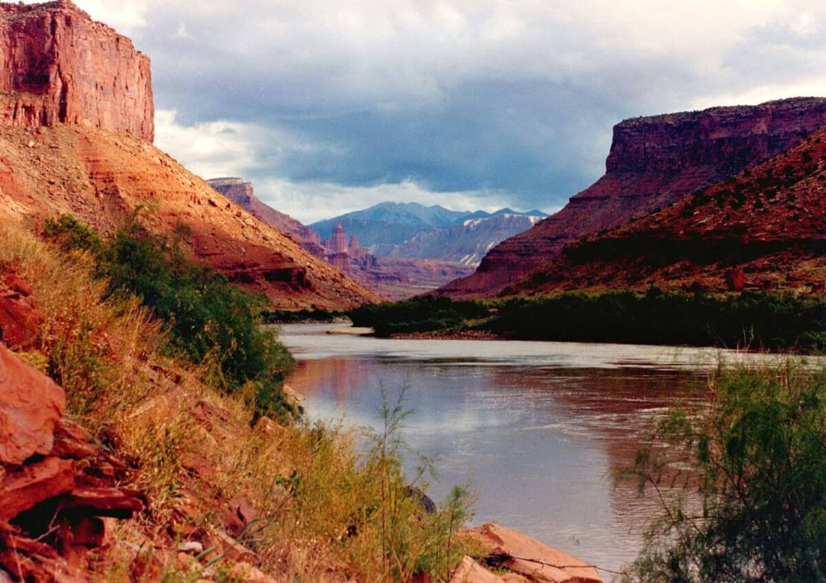 Colorado River Fisher Towers Utah