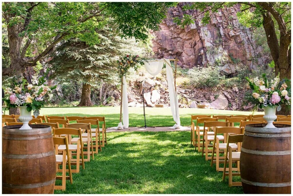 River Bend Boulder County Wedding Venue in Lyons