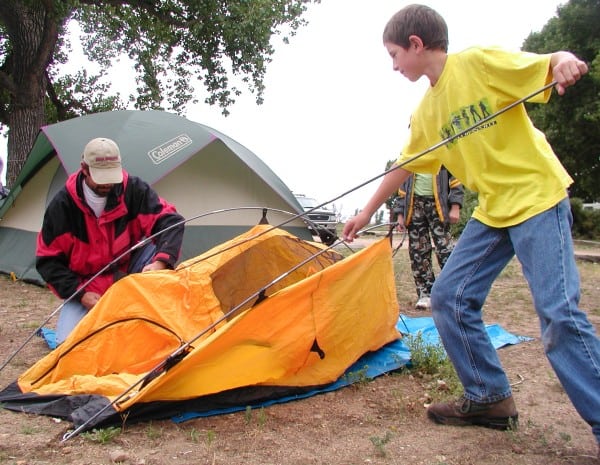 Tent Camping in Longmont at St. Vrain State Park