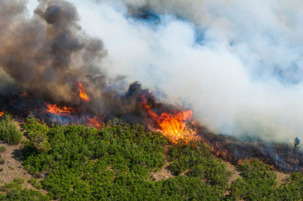 Colorado's East Peak Wildfire (2013) - Wildfire Smoke Inhalation Health Effects
