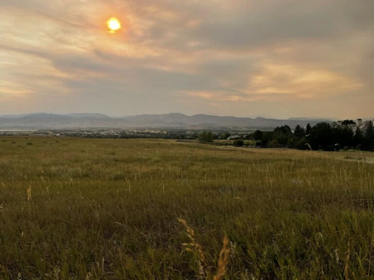 Colorado Wildfire Smoke Near Longmont - Niwot, CO - Longmont Ledger