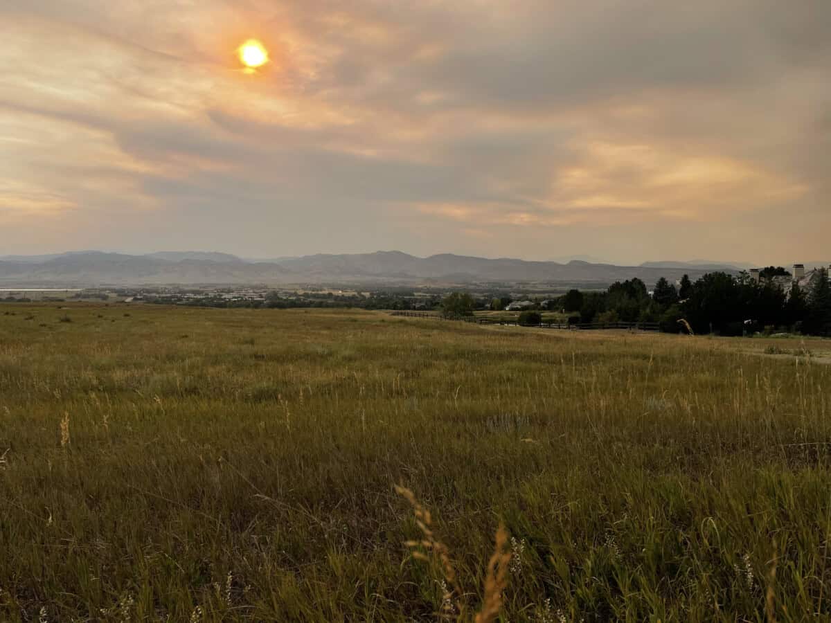 Colorado Wildfire Smoke Near Longmont - Niwot, CO - Longmont Ledger