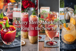 4 Merry Mocktails original recipes by Wendy McMillan for Longmont Ledger