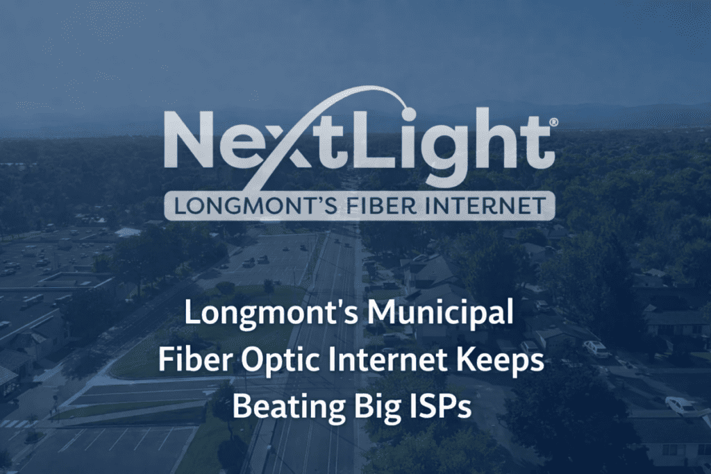 Longmont's internet surpasses major providers