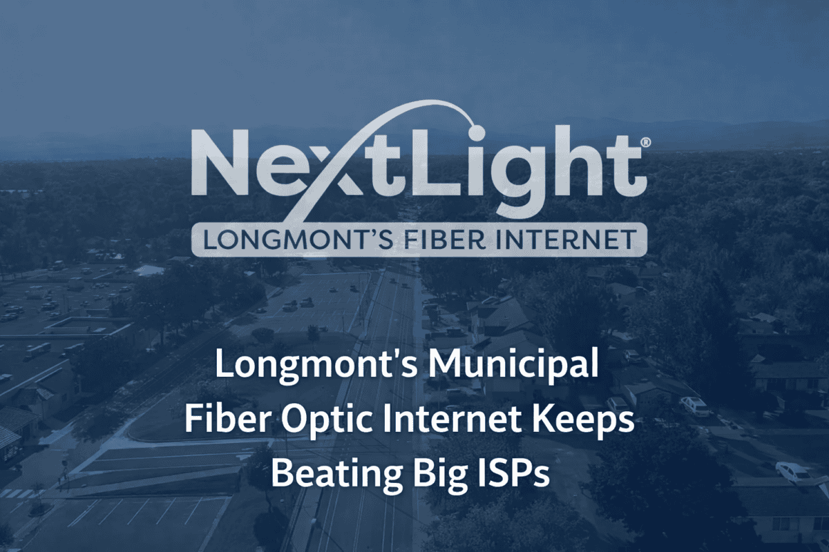 Longmont's internet surpasses major providers