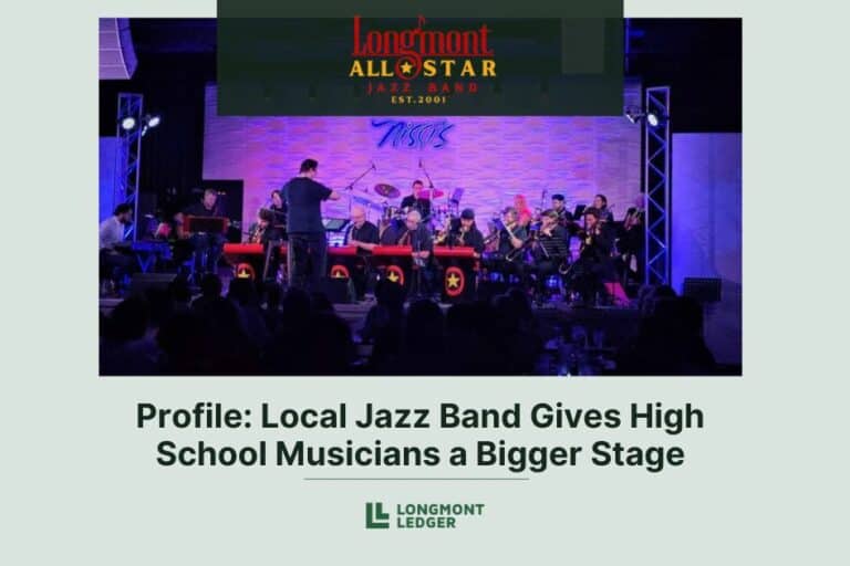 Longmont All Star Jazz Band in concert in Longmont, CO
