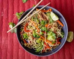 Easy, Flavor-Packed Vegan Lo Mein for Your Lunar New Year Celebration