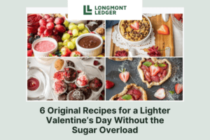 Light Valentine’s Day recipes without sugar by Wendy McMillan, Longmont food photographer and recipe developer