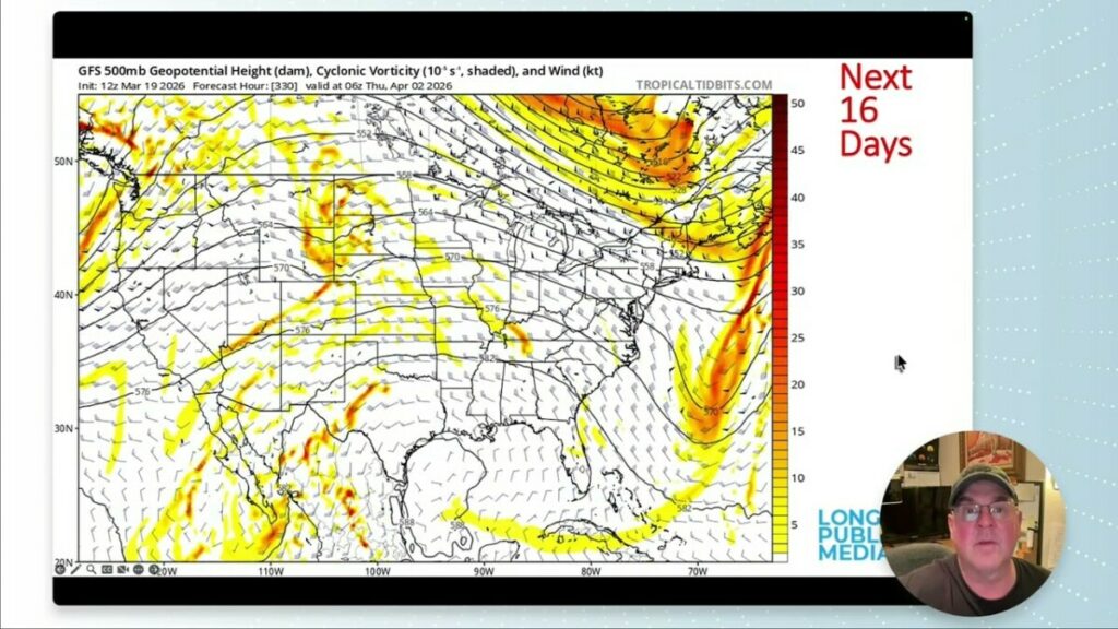 video thumbnail for 'Longmont Weather Report - March 19, 2026 to March 26, 2026'