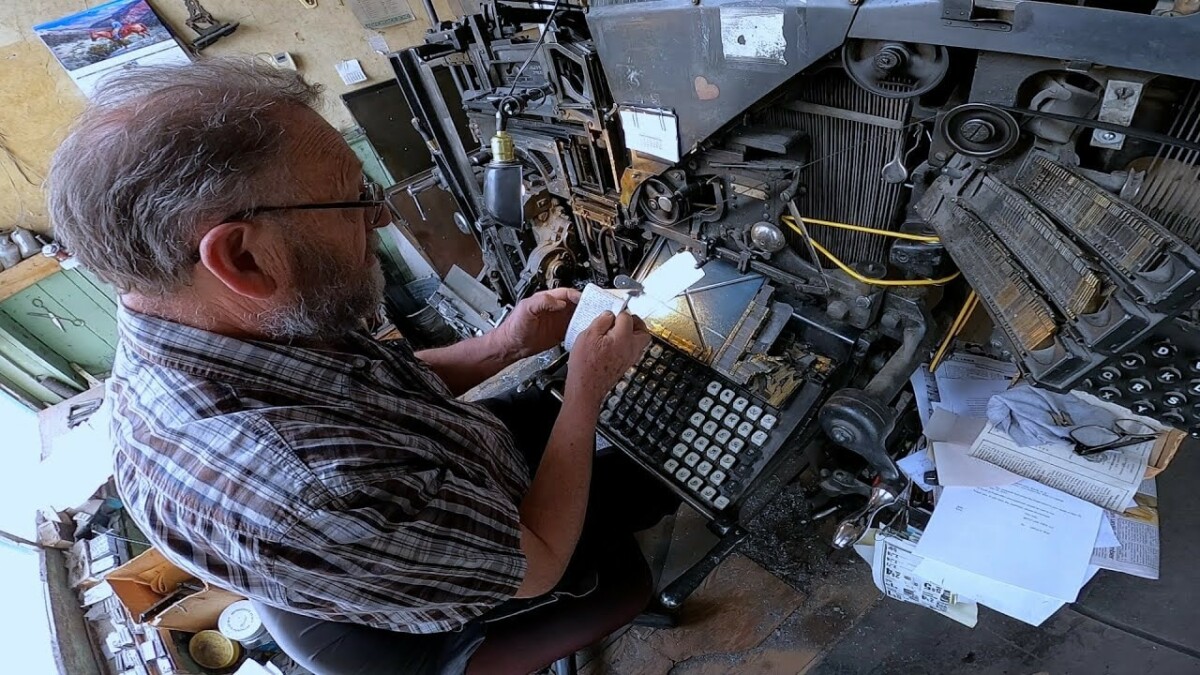 video thumbnail for 'The Last Linotype Newspaper: The Saguache Crescent'
