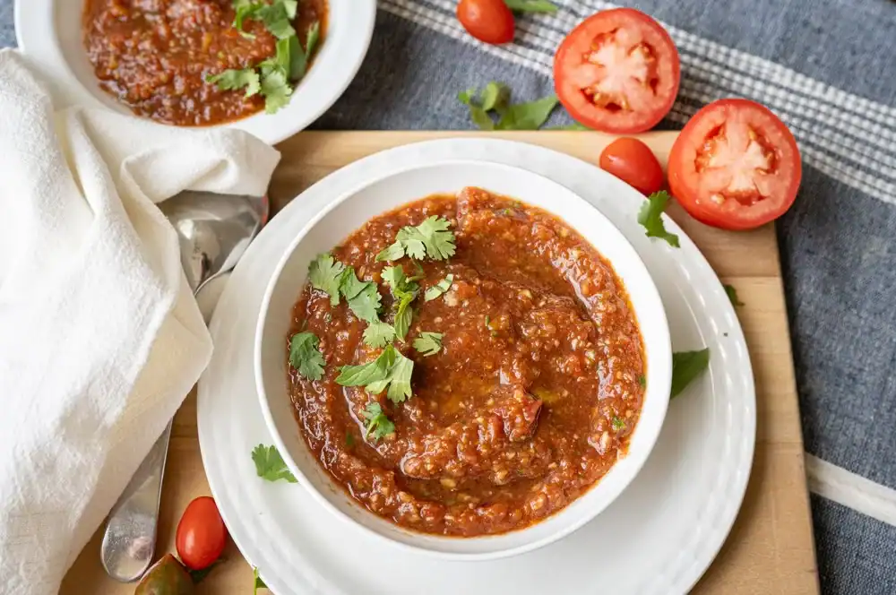 Easy Cherry Tomato Gazpacho