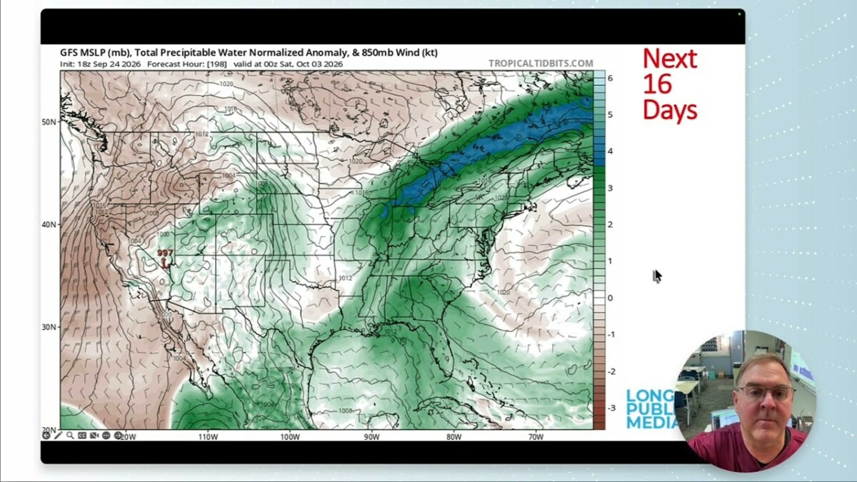 video thumbnail for 'Longmont Weather Report - September 25 to 30th, 2026'